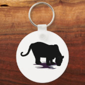 Zwarte panter sleutelhanger (Voorkant)