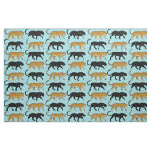 zwarte panter stof (Fat Quarter)