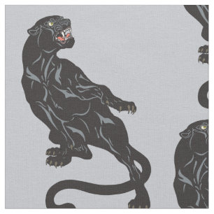 zwarte panter stof