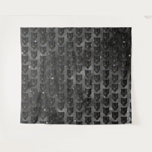 Zwarte Panter Tapijt Wandkleed