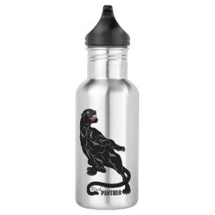 zwarte panter waterfles