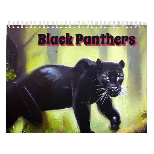 Zwarte Panters Kalender (Hoes)
