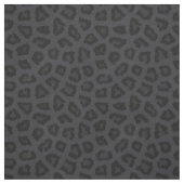 Zwarte panterspots stof (Swatch)