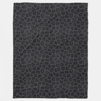 Zwarte Panther Faux Fur Fleece Blanket