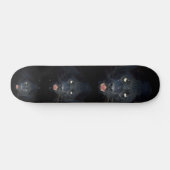 Zwarte pantherskateboard skateboard (Horizontaal)