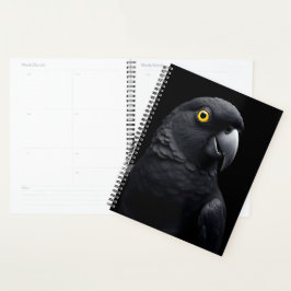 Zwarte papegaai planner