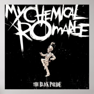 Zwarte parade poster