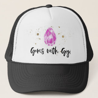 Zwarte Pareltjes met Gigi Trucker Hat Pet