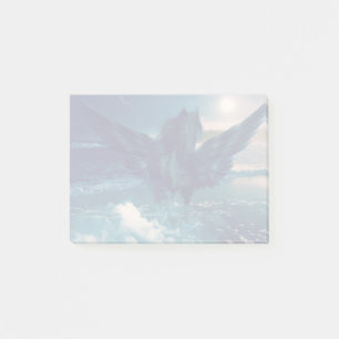 Zwarte Pegasus afkomstig uit de Zee Post-it® Notes