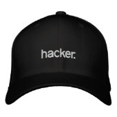 Zwarte Pet hacker. (Voorkant)