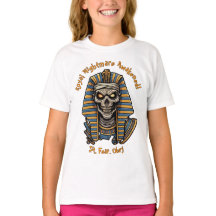🖤 Zwarte Pharao Mummie Halloween T-shirt 👻🎃