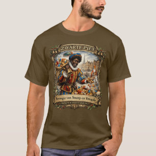 Zwarte Piet folklore – Nederlandse Sinterklaas-tra T-shirt