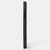 Zwarte Pinhole Koolstofvezel Grafietpolymeer Case-Mate iPhone Case (Achterkant/links)