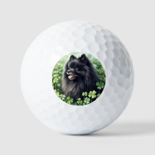 Zwarte Pommeren St Patricks Day Golfballen