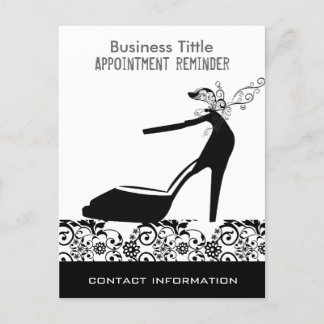 Zwarte pomp op hoog niveau — Aanwijzing Mode voor  Briefkaart