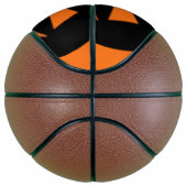 Zwarte pompoen basketbal (Rechts)