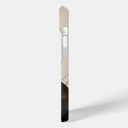 Zwarte pompoen Case-Mate iPhone case (Achterkant / Links)