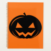 Zwarte pompoen planner (Voorkant)