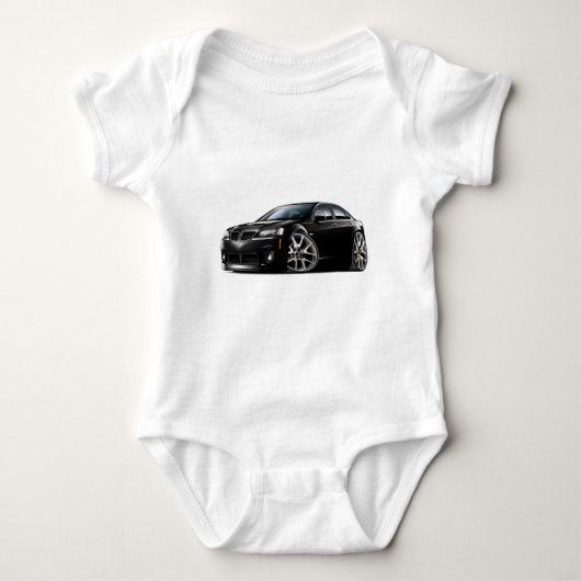 Zwarte Pontiac G8 GXP-auto Romper (Voorkant)