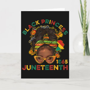 Zwarte Prinsen Juneteenth 1865 Geschiedenis Maand Kaart