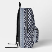 Zwarte Print Cut Naaizak Bedrukte Rugzak (Links)