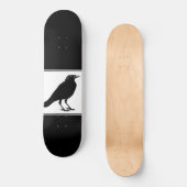 Zwarte Raven Black Skateboard (Voorkant)