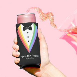 Zwarte Regenboog Persoonlijke Bruidsjonkers Gay Pr