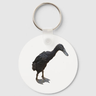 zwarte renendeend sleutelhanger