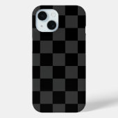 Zwarte retro-controle Case-Mate iPhone case (Achterkant)