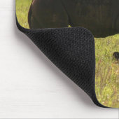 Zwarte Rhino - Mousepad Muismat (Hoek)