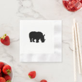 Zwarte Rhino Servetten (Insitu)