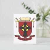 ZWARTE ROBE REGIMENT BRIEFKAART (Staand voorkant)