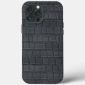 ZWARTE ROCODILE COD.03 Case-Mate iPhone CASE (Achterkant)