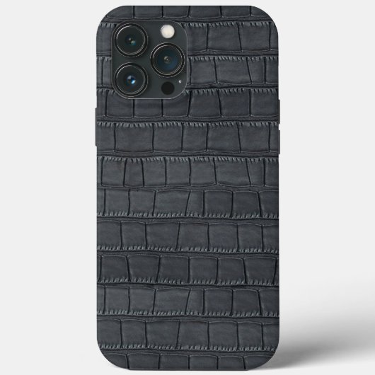 ZWARTE ROCODILE COD.03 Case-Mate iPhone CASE (Achterkant)