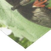 Zwarte rode en gouden vlindertablet tafelkleed (Gekanteld)