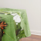 Zwarte rode en gouden vlindertablet tafelkleed (Voorbeeld)