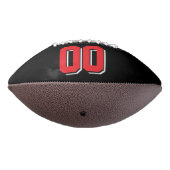 ZWARTE RODE EN WITTE Football VAN DE Douane (Gedraaid 270)