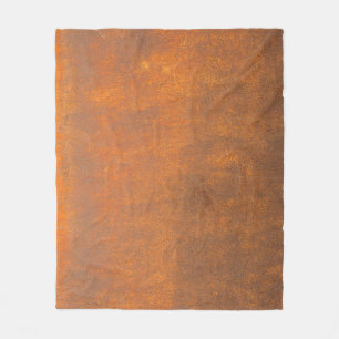 Zwarte roest, metalen textuur close-up. fleece deken