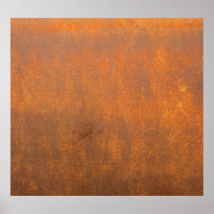 Zwarte roest, metalen textuur close-up. poster
