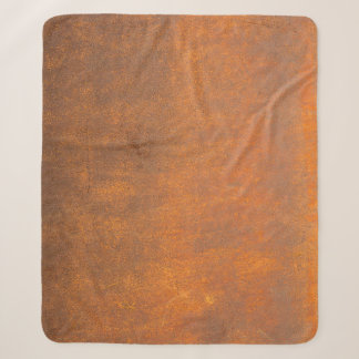 Zwarte roest, metalen textuur close-up. sherpa deken