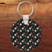 zwarte rok sleutelhanger (Voorkant)