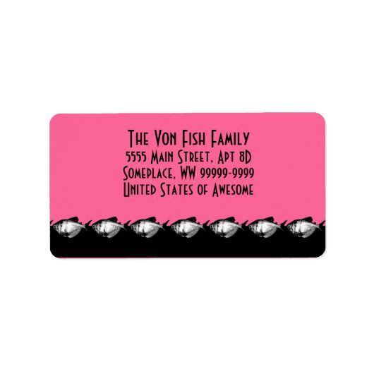 Zwarte rok Tetra Vis Etiket (Voorkant)