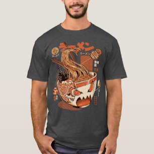 Zwarte röntgenfoto, geweldig Ramen T-shirt