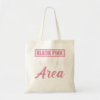 Zwarte roze in je gebied K-pop Kpop Korea Pop Tote Bag