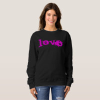 Zwarte & Roze kledingshirt voor haar