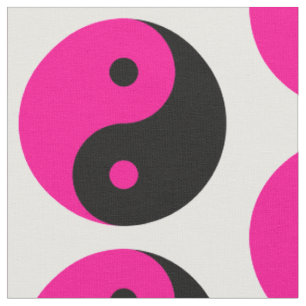zwarte roze yang stof