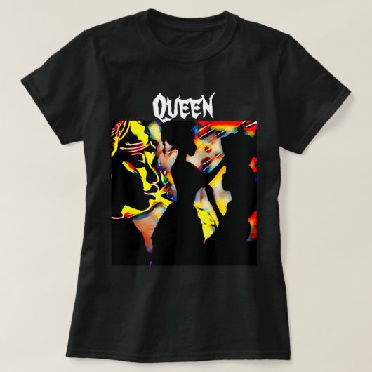 Zwarte Rozen Blouse T-shirt (Design voorkant)