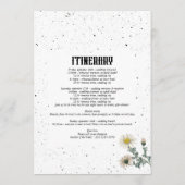 Zwarte Rozen Kraaien Trouwroute Programma (Achterkant)