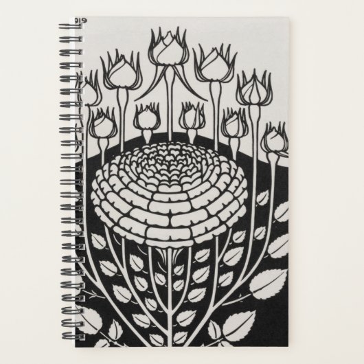 Zwarte Rozen struik van Julie de Graag 2022 Planner (Voorkant)