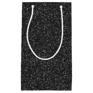 Zwarte rugzak voor glitter klein cadeauzakje